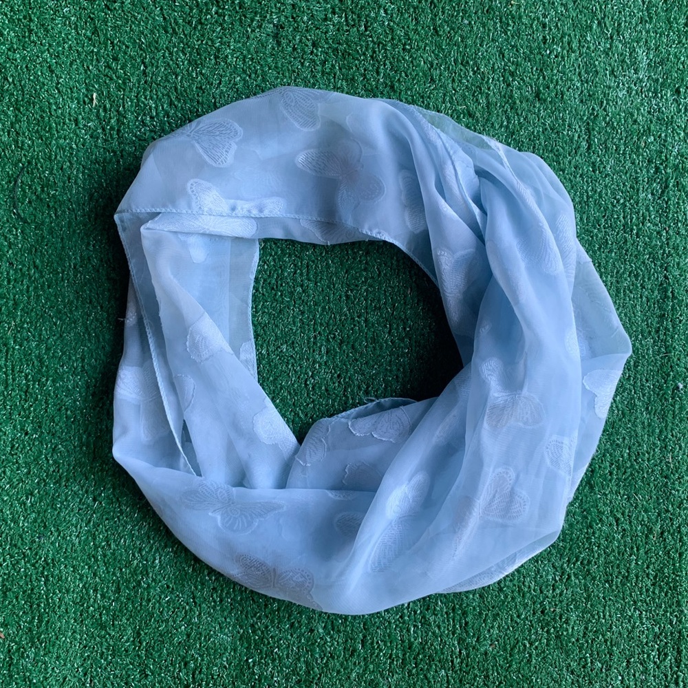 Delicate butterfly scarf